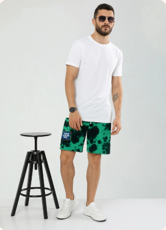 Unisex Tie Dye Shorts