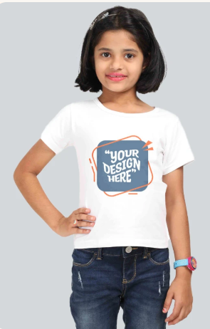 Girl's Crew Neck T-Shirt